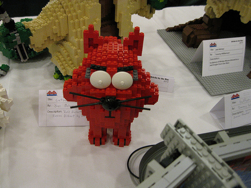 evil hr director catbert lego