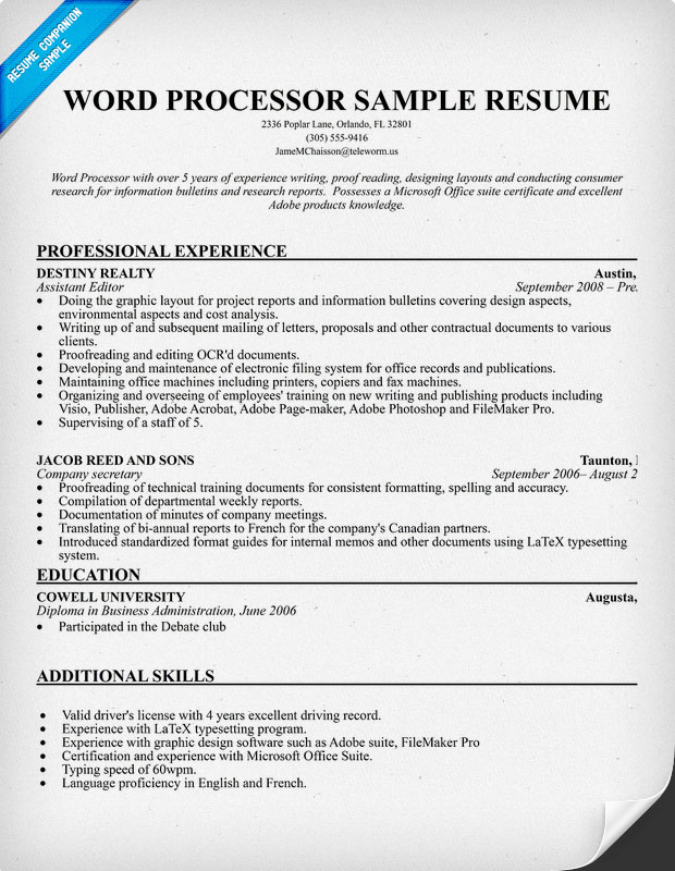 word processing skills for resume word processing skills for resume resume ideas word processing skills for resume word processing skills for resume resume ideas